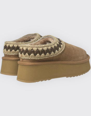 Platform clog suede - 3