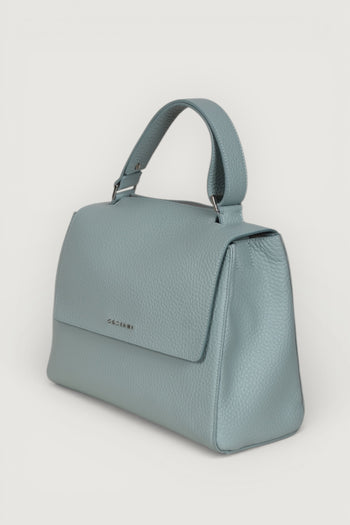 Borsa a spalla media sveva soft in pelle con traco - 2