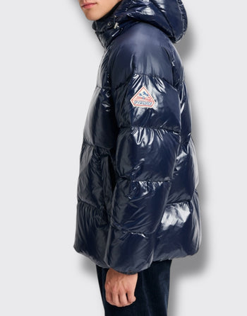 Piumino unisex con cappuccio pyrenex sten amiral - 3