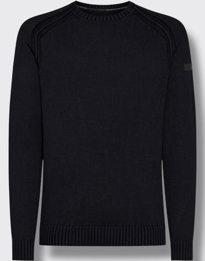 Cotton techno wash round knit