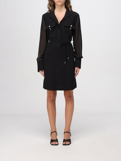 Abito chemisier con dettagli