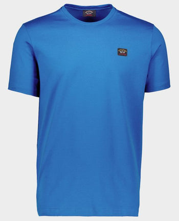 T shirt base cotone blu chiaro - 3