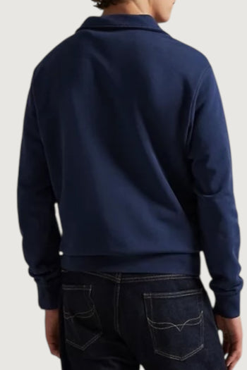 Felpa in cotone con cerniera - 3