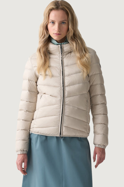 Piumino con cappuccio