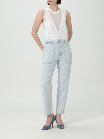 Cloe chino denim snow wash - 2