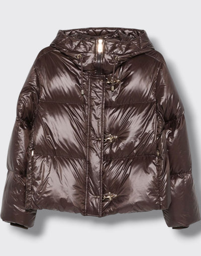 Piumino 3 ganci + cappuccio