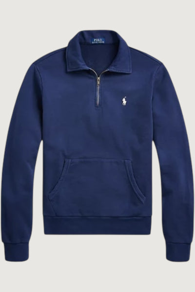 Felpa in cotone con cerniera