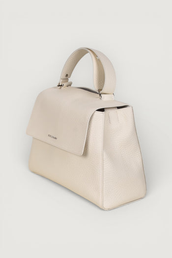 Borsa a spalla media sveva soft in pelle con traco - 2