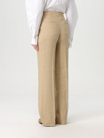 Pantalone lino-viscosa stretch sostenibile - 2