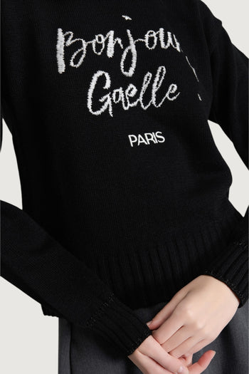 Pullover con ricamo - 3