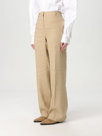 Pantalone lino-viscosa stretch sostenibile - 3