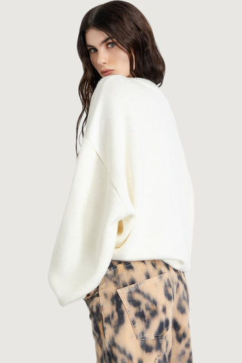 Pullover con logo ricamato - 2