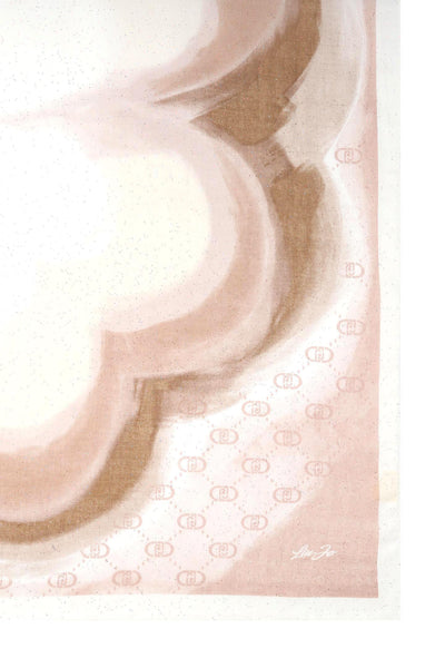 Ecs foulard four leaves 120x120