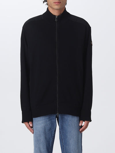 Wool full zip sweater