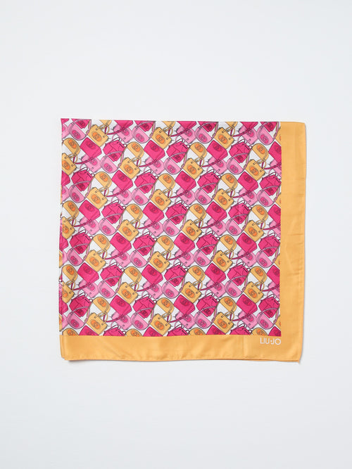 Foulard icon bag 90 x90