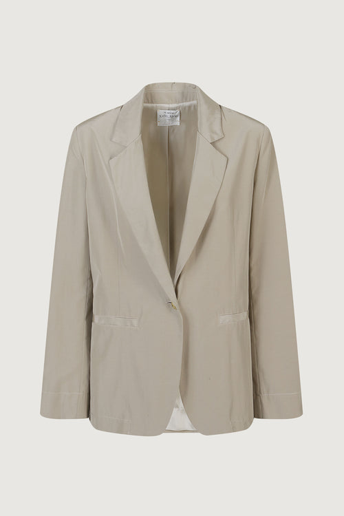 Chic taffetta boxy jacket