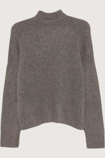 Soft alpaca turtleneck