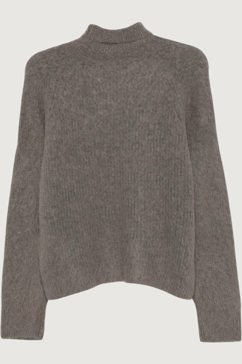 Soft alpaca turtleneck