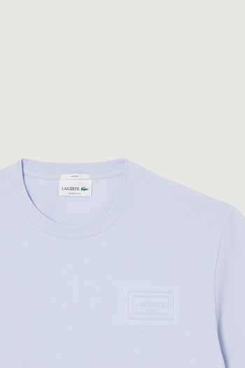 T-shirt in jersey con marchio goffrato - 2