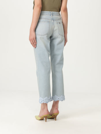 Ecs pant. straight uncinetto - 2