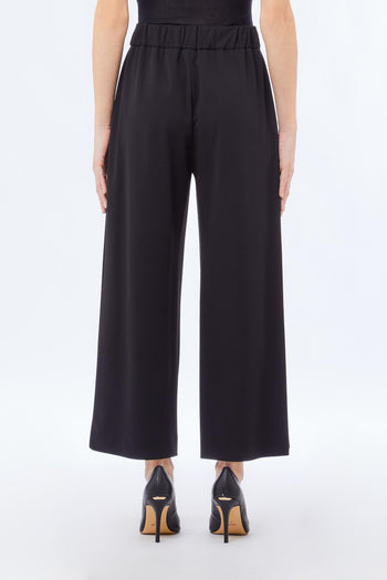 Pant.flare cropped elastic h.w - 2