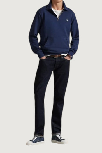 Felpa in cotone con cerniera - 4