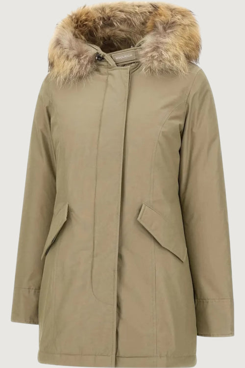 Arctic racoon parka