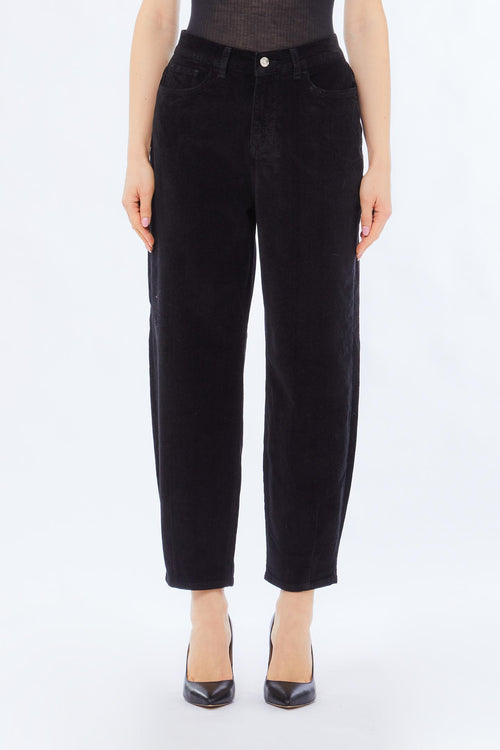 Pant. new barrel h.w. velluto