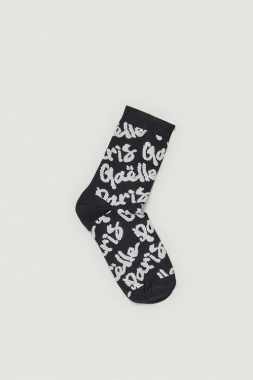 Calze all over in contrasto