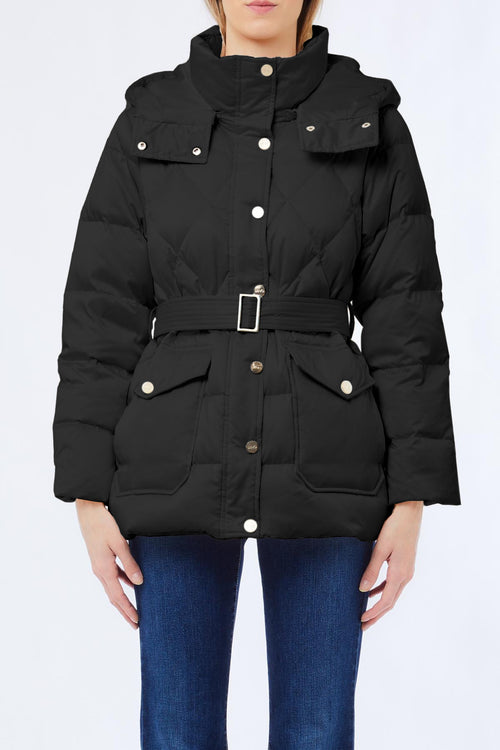 Imbottito piuma corto