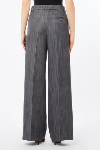 Pant. flare tailoring h.w. - 2