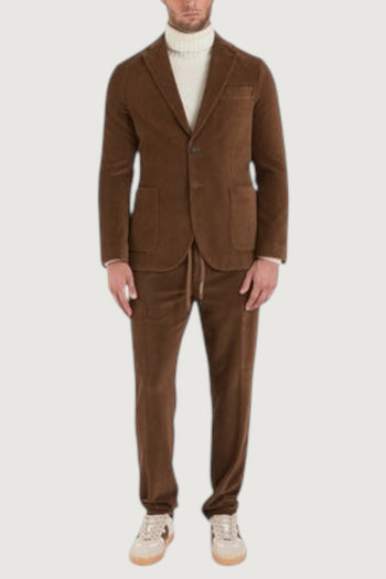 Blazer corduroy cioccolato - 4