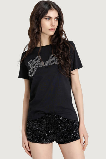 T-shirt con logo ricamato - 2