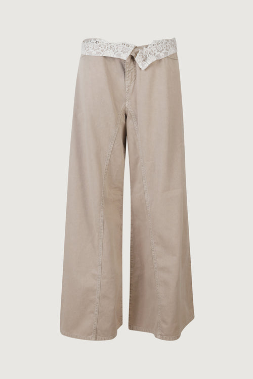 Winona wide leg waist down bul