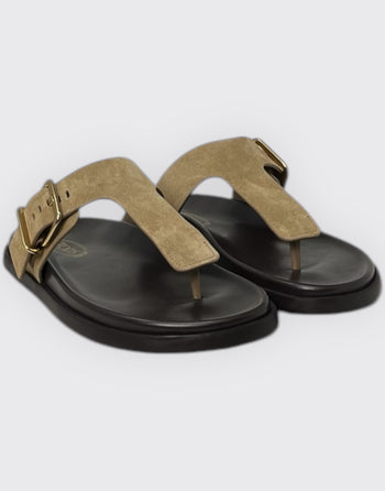 Sandalo gomma 70l fascie fibbia - 3