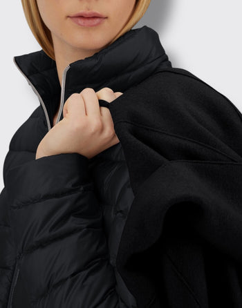 Cappa con cappuccio e piumino - 4