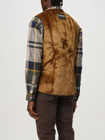 Pile waistcoat zip - 2