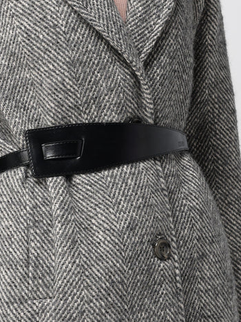 Cappotto con cintura - 4