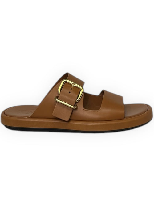 Sandalo gomma 70l fascie fibbia