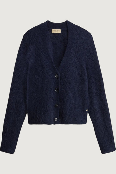 Soft alpaca cardigan