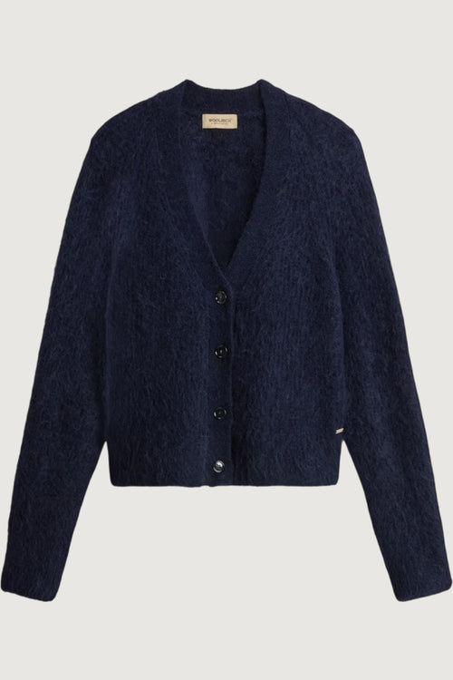 Soft alpaca cardigan