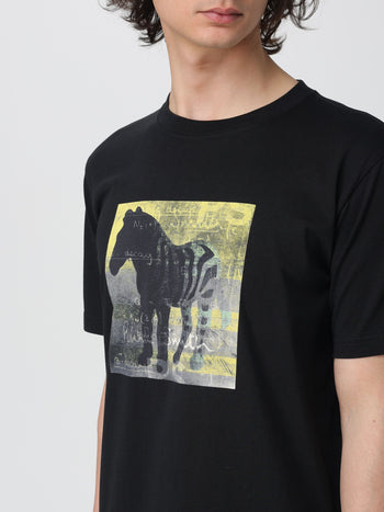Mens reg fit t-shirt zebra square - 3