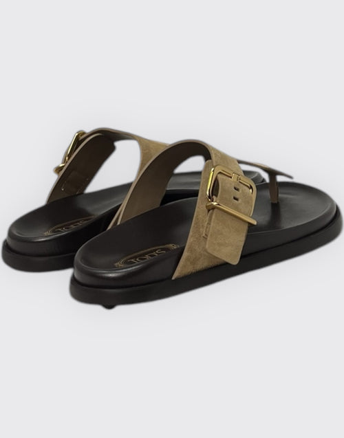 Sandalo gomma 70l fascie fibbia