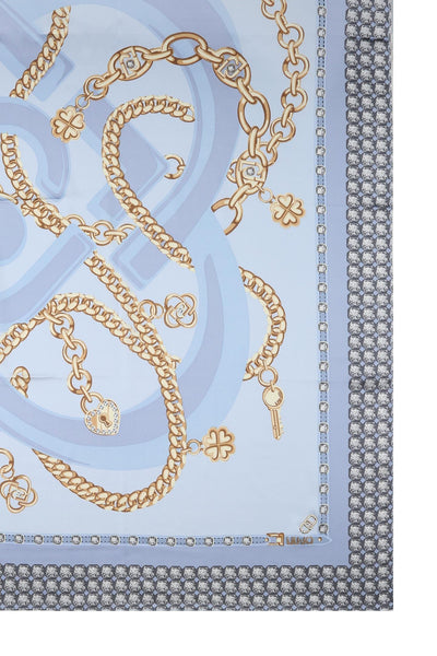 Foulard mix print 90x90