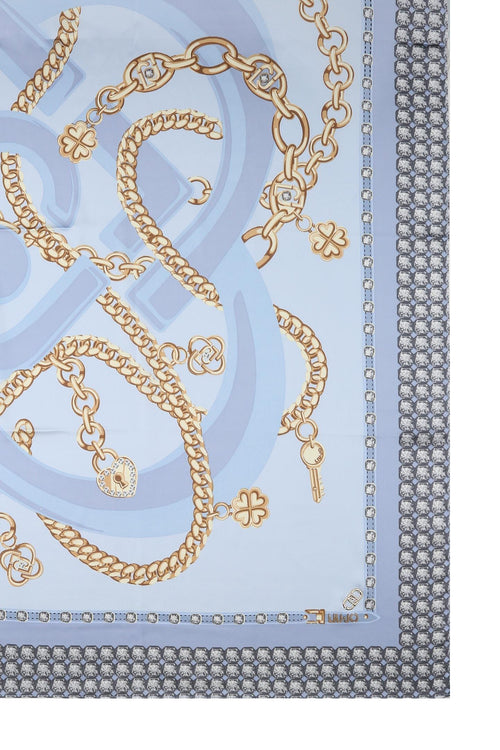 Foulard mix print 90x90