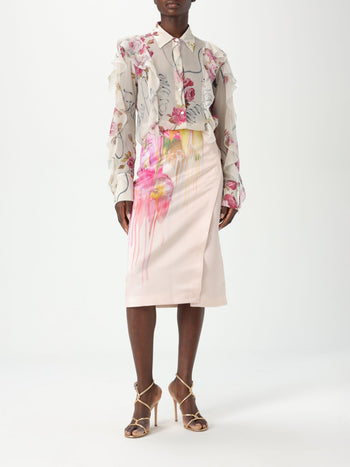 Creponne print shirt - 2