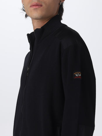 Wool full zip sweater - 4