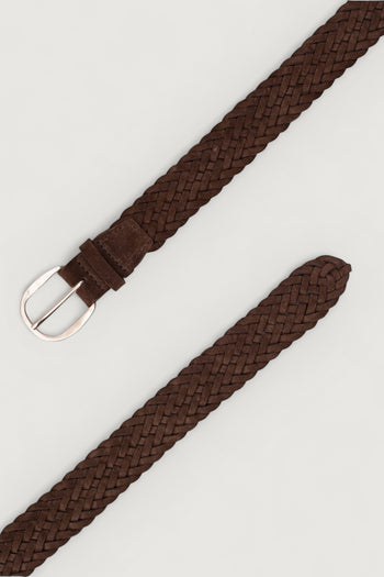 Cintura monaco in pelle 3cm - 2