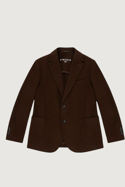 Giacca basica cashmere touch