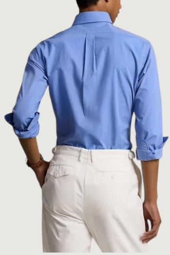 Camicia in popeline stretch custom-fit - 3